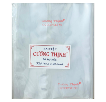 Bao tập không nai - 50 tờ/xấp