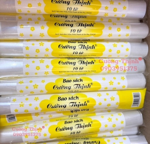 Bao SGK khổ 26.5 - 10 tờ/cuộn