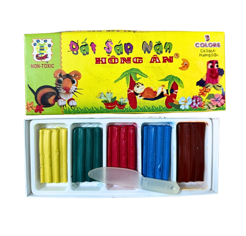 Đất sáp nặn 5 màu